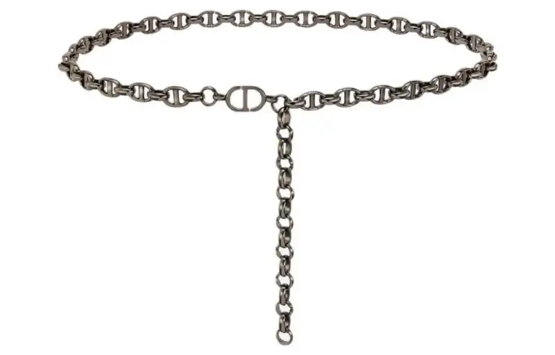 DIOR Waist Chains Women's Gray