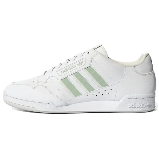 Adidas Originals Continental Skateboard Shoes Unisex Low-top White/green