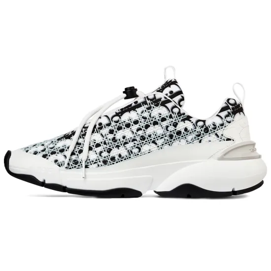 DIOR B24 Oblique Cannage Motif White