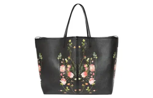 Burberry Canvas With Leather Decoration Tote Bag, Shopping Bag, Shoulder Bag, Handbag Extra Large Women's Black