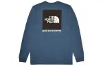 THE NORTH FACE T Shirts Men's Navy Blue Crew Neck Moderate Straight Fit