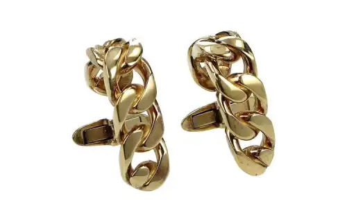 Bottega Veneta Cufflink Men's Gold