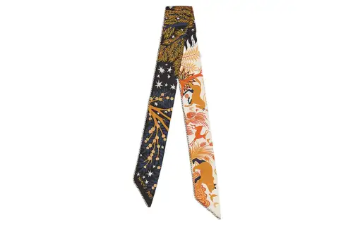 HERMES Silk Scarf Women's Multicolor