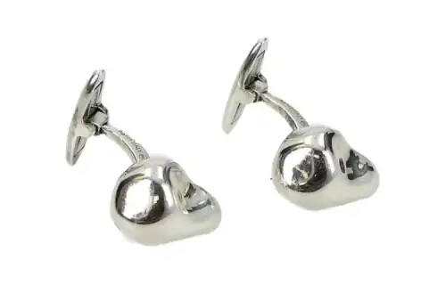 Bottega Veneta Cufflink Men's Silver