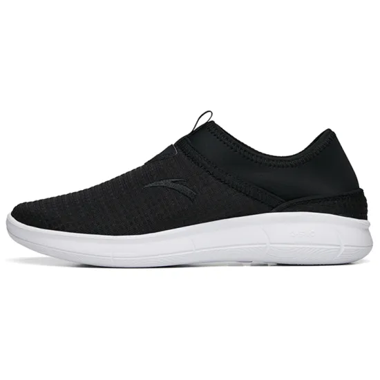 Anta Outdoor Collection Cushioned Slip-Resistant Abrasion-Resistant Low-Top Casual Shoes Women's Black