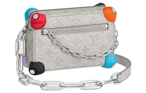 LOUIS VUITTON Mini Soft Trunk Chalk