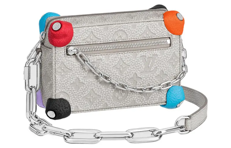 LOUIS VUITTON Mini Soft Trunk Chalk