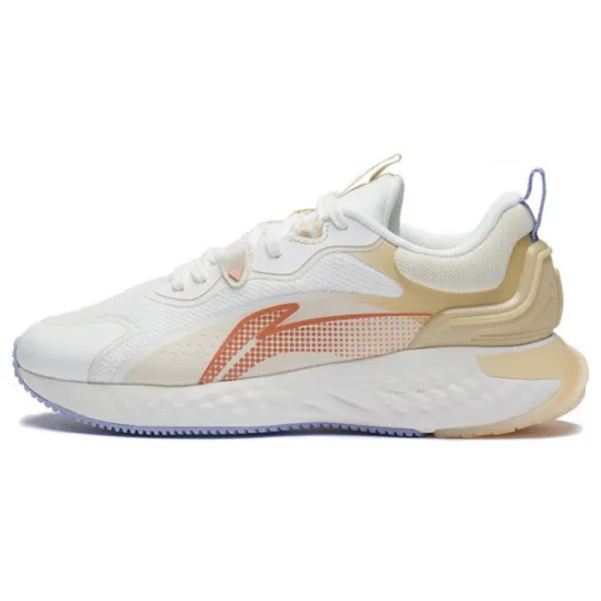 LINING Casual Shoes Women's Low-Top Ecru Khaki
