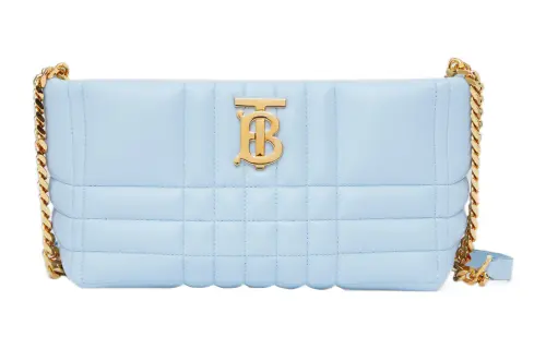 Burberry Lola Bag Lambskin Lola Bag, Shoulder Bag, Crossbody Bag Small Women's Blue
