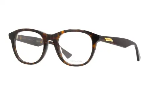 Bottega Veneta Prescription Glasses Unisex Tortoiseshell