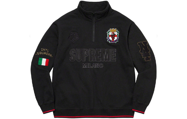 Supreme FW22 Week 1 Milano Half Zip Pullover