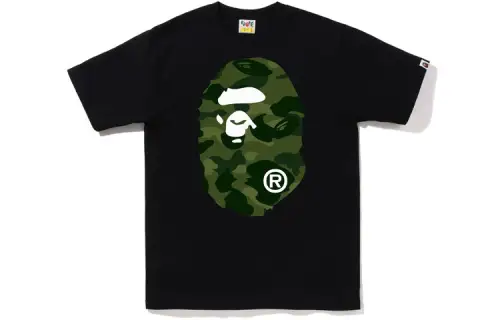 BAPE Color Camo Big Ape Head Tee FW22 