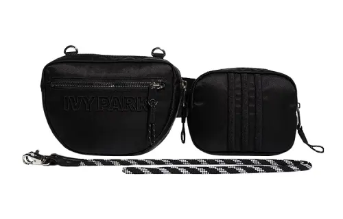 Adidas X IVY PARK Beyoncé, Collaboration Polyamide Fanny Pack Regular Unisex Black