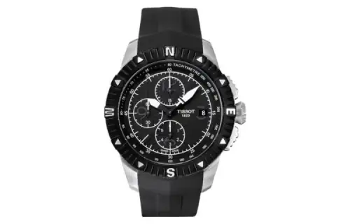 TISSOT T Classic Collection Automatic Mechanical Movement Men's Watch 44mm Black Dial Stainless Steel Case
