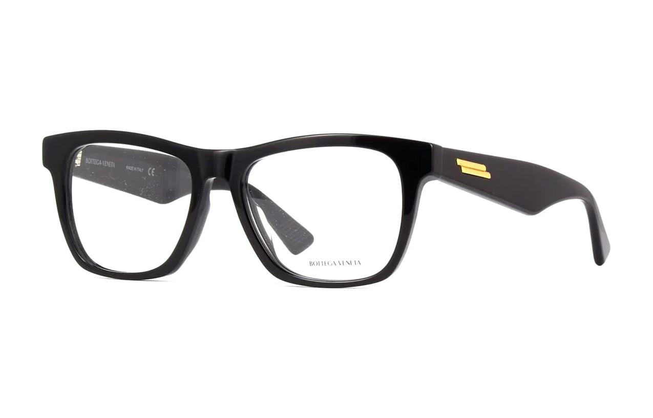 Bottega Veneta Plate Square Non Prescription Glass Unisex
