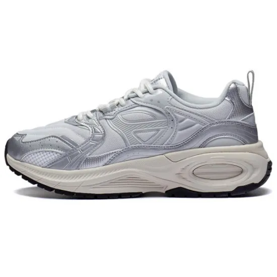 LiNing 92 CICI 92 CICI Cushioning Anti Slip And Wear Resistant Low Top Sports Casual Shoes Women's Gray