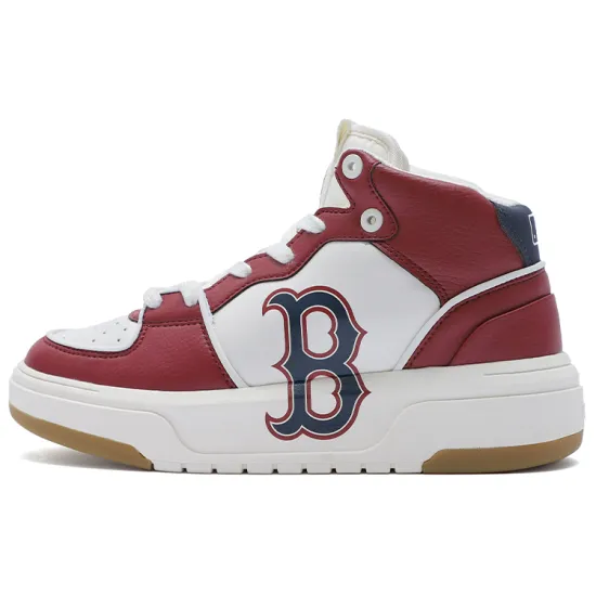 MLB Chunky Liner Skateboard Shoes Unisex High-Top White