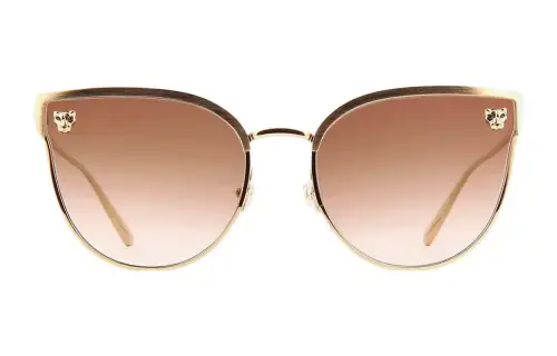 Cartier Sunglasses Women's Gold/Brown