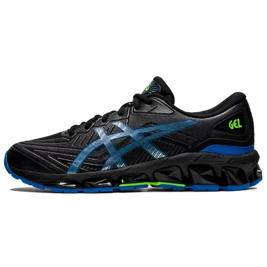 Asics GEL-Quantum 7 Running Shoes Men Low-Top Black Blue