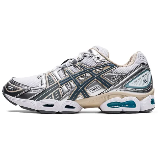 Asics Gel-Nimbus 9 White Steel Grey