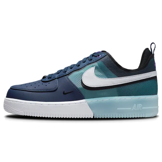 Nike Air Force 1 Low React Midnight Navy Teal