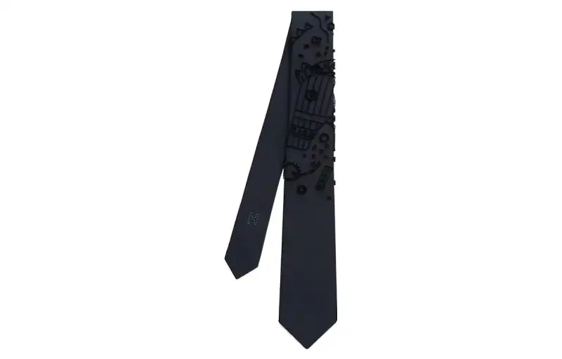 HERMES Ties Men's Black