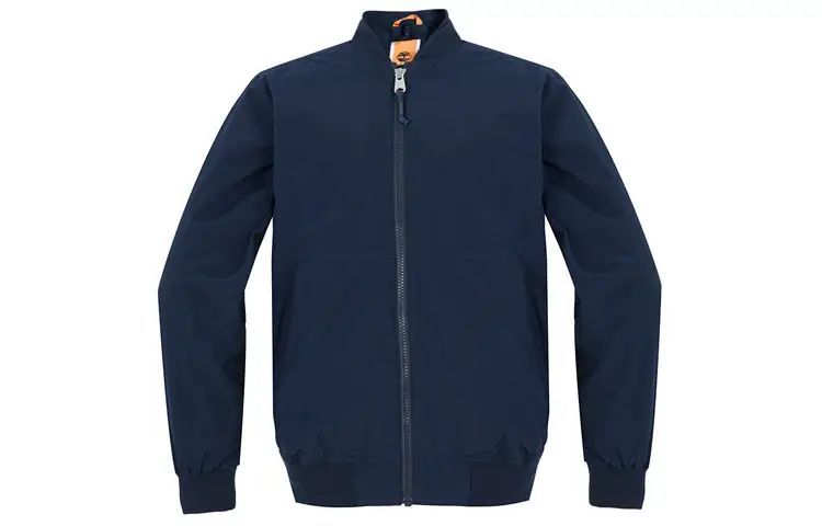 Timberland Jackets Men's Blue Baseball Collar Moderate Other