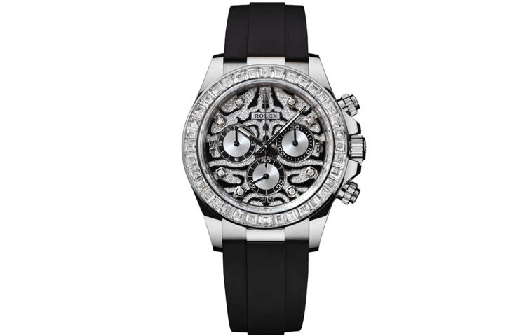 ROLEX Universe Counting Dolphin Collection Automatic Mechanical Movement Waterproof Men's Watch Black Dial