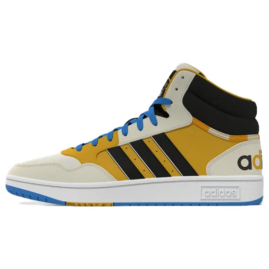 Adidas Neo Neo Hoops 3.0 Mid 'Creamwhite Yellow Blue'