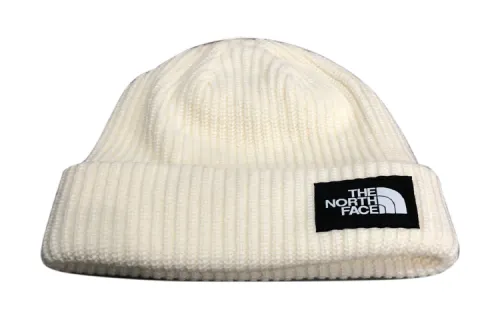 THE NORTH FACE Cotton Beanies Unisex White