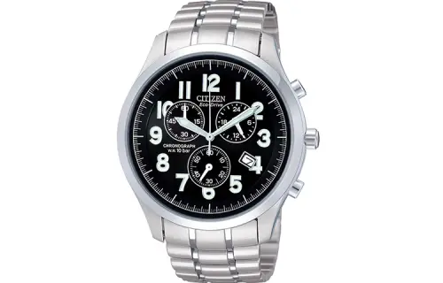 CITIZEN Ecology Drive Collection Waterproof Light Powered Quartz Movement Stainless Steel Strap