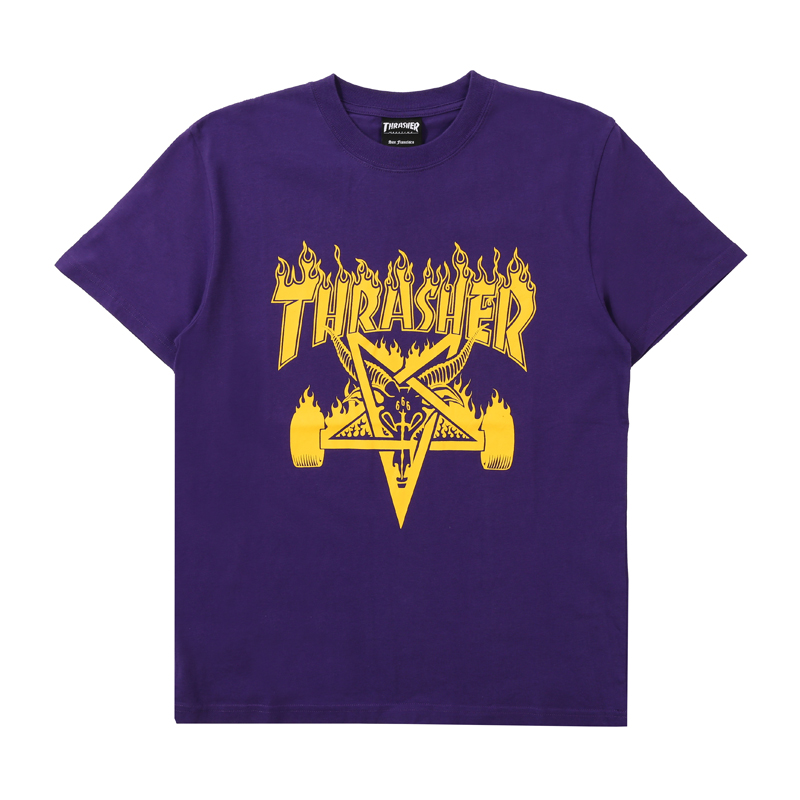 Футболка Thrasher (фиолетовая)