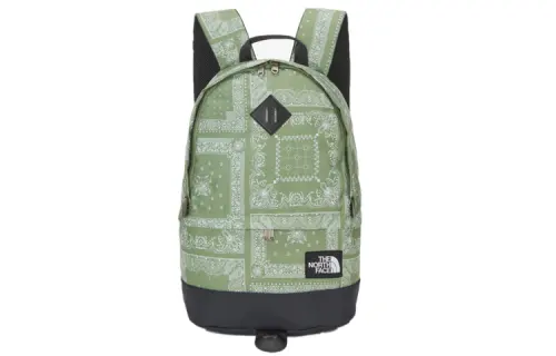 THE NORTH FACE 12L Backpack Outdoor Bag Polyester Green Unisex