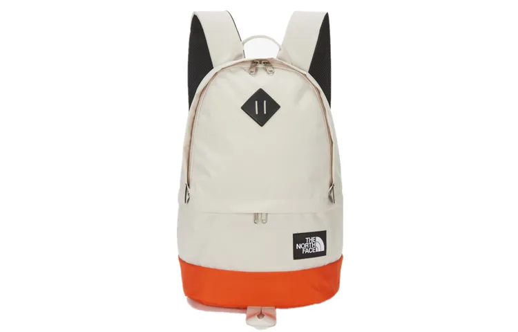 THE NORTH FACE 27L Backpack Outdoor Bag Polyester Ecru Unisex