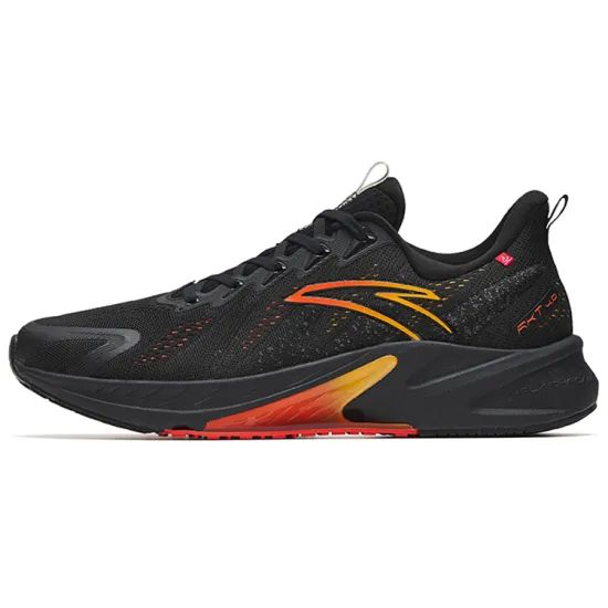 ANTA Rocket 4.0 Running Shoes Men Low-Top Black/Persimmon Orange