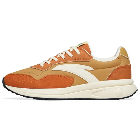 Anta HERITAGE Wear-Resistant Low-Top Sports Casual Shoes Women's Brown