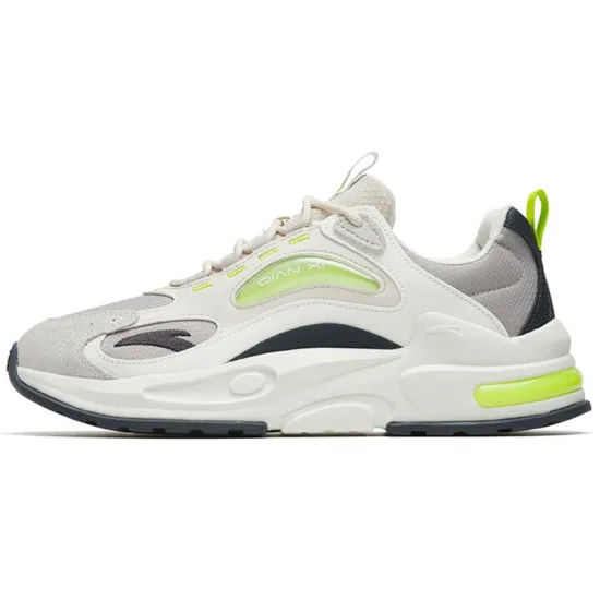 Anta Millennium 5.0 Lightweight And Wear-resistant Low-Top Sports Casual Shoes Men's White Gray
