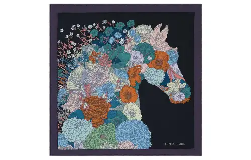 HERMES Silk Silk Scarves Women's
