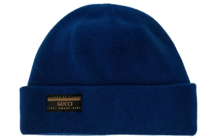 GUCCI Beanies Men's Dark Blue