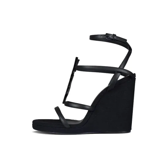 SAINT LAURENT CASSANDRA One-Strap Sandals Women's