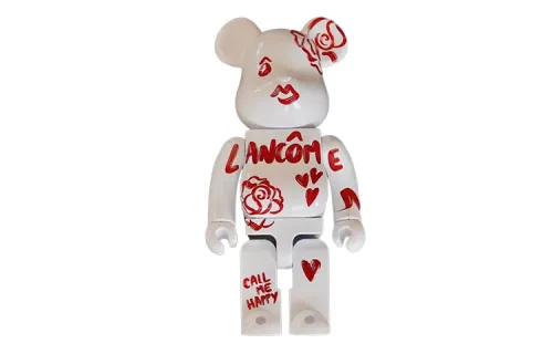 BE@RBRICK X LANCOME/Lancome trendy doll white 70cm