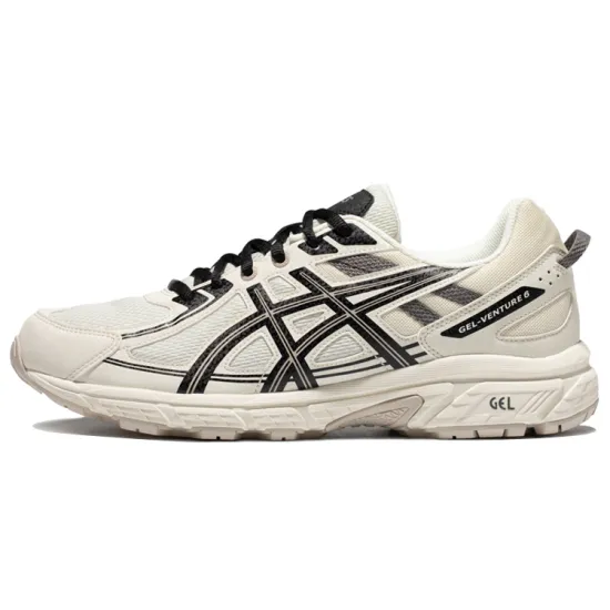 Asics Gel-Venture 6 Running Shoes Men Low-top Beige/Black