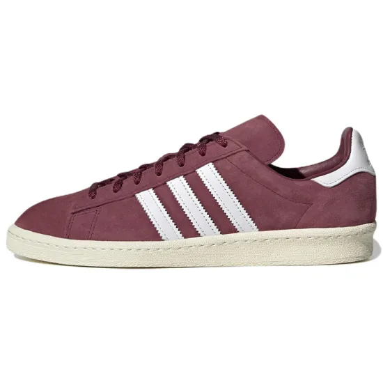 Adidas Campus 80s Collegiate Burgundy Cloud White