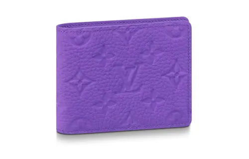 LOUIS VUITTON Slender Wallet Violet
