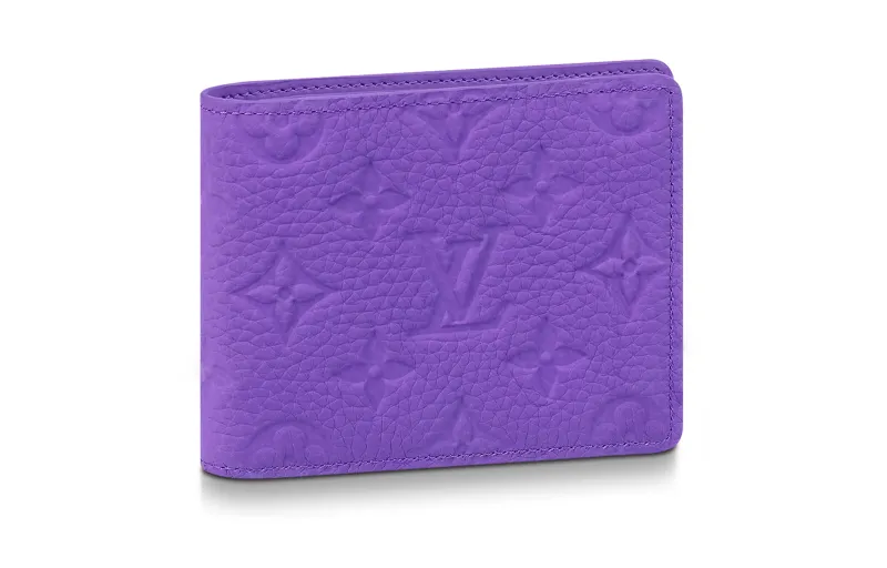 LOUIS VUITTON Slender Wallet Violet