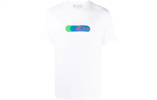 OFF WHITE Weed Hands Off Logo T Shirt