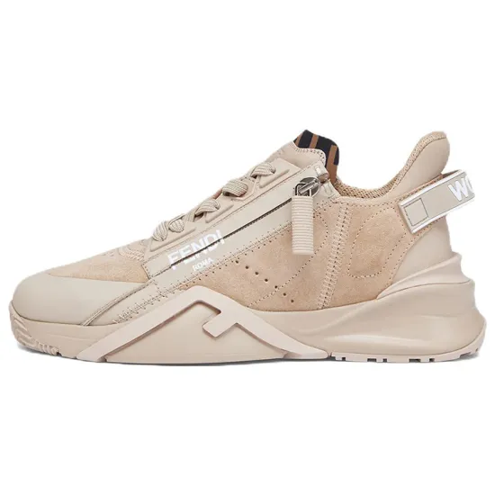 FENDI Flow Pink Leather Women's