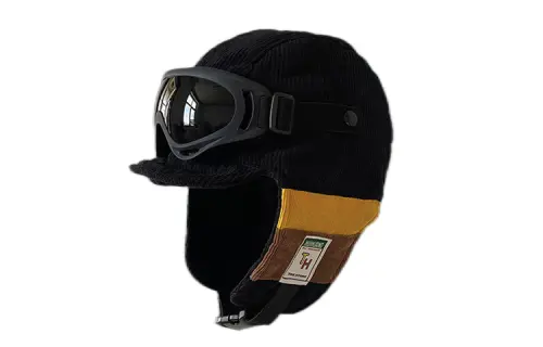 FREE RABBITⅡ Glass Detachable Trapper Hats Unisex