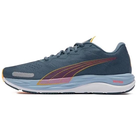 PUMA Velocity Nitro 2 Running Shoes Men Low-top Blue/Red