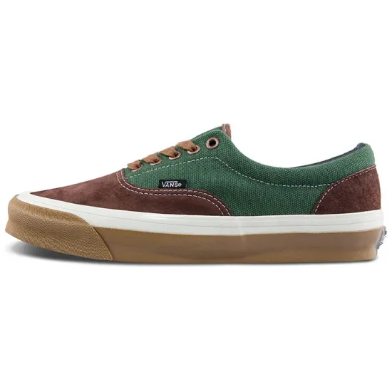 Vans Era Skateboarding Shoes Unisex Low-top Green/Brown